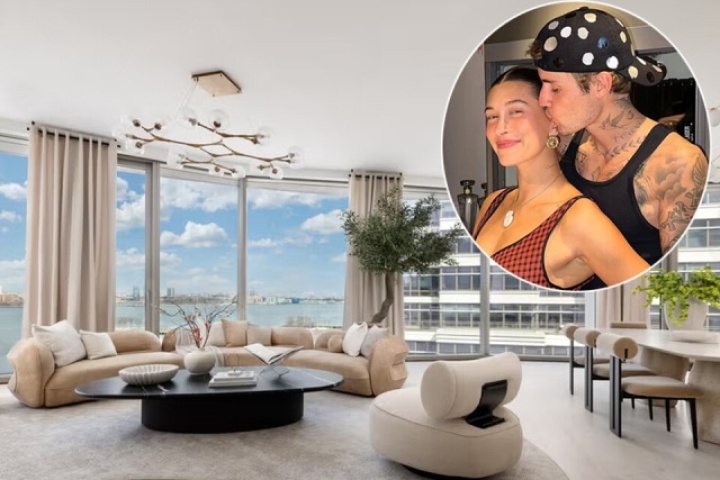 Vợ chồng Justin Bieber tậu căn hộ 12 triệu USD ở Manhattan