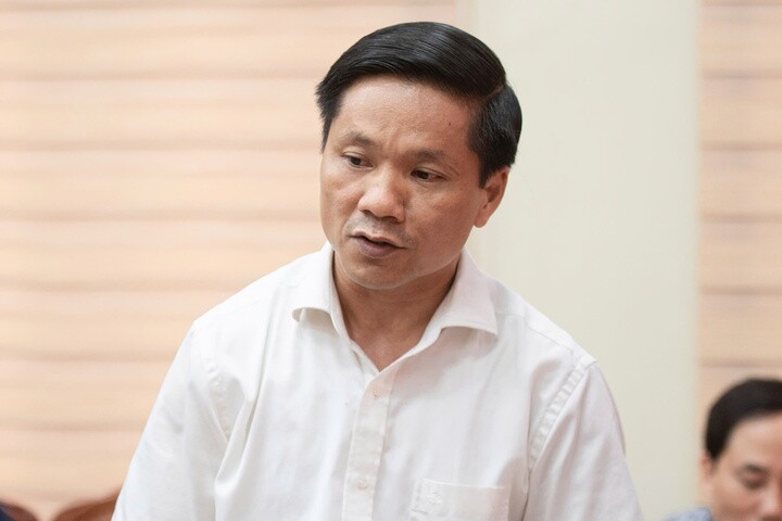 Phó Giám đốc Sở Giáo dục và Đào tạo Tuyên Quang Hoàng Minh Cảnh.