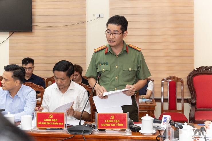 Đại tá Trần Anh Tuấn - Trưởng phòng Tham mưu Công an tỉnh Tuyên Quang