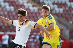 Video bóng đá U19 Ukraine - U19 Đức: Ngược dòng giật "vé vàng" (U19 EURO)