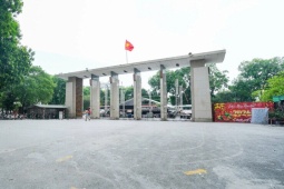 Cận cảnh khu vực sắp xây quảng trường cạnh Công viên Thống Nhất