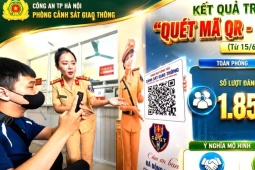 Người dân "chấm điểm" Cảnh sát giao thông qua mã QR