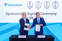 Daikin chính thức trở thành đối tác chiến lược của ASEAN United FC