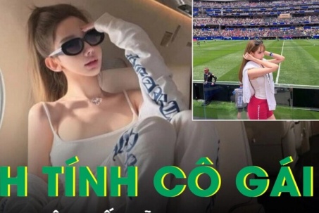 Cô gái ngồi máy bay riêng đến Mỹ xem World Cup là ai?