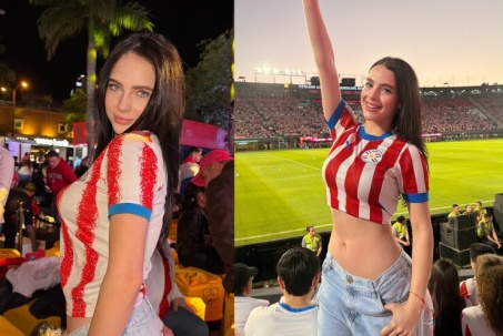 Fan nữ Paraguay mang vẻ đẹp vạn người mê, xứng danh "đệ nhất mỹ nhân" World cup