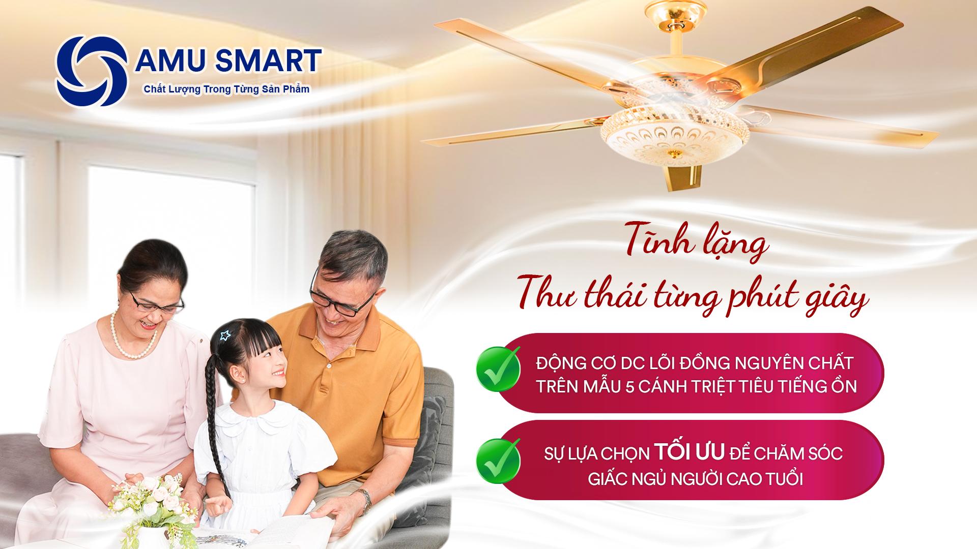 AMU Smart tạo nên trải nghiệm tiện nghi mỗi ngày