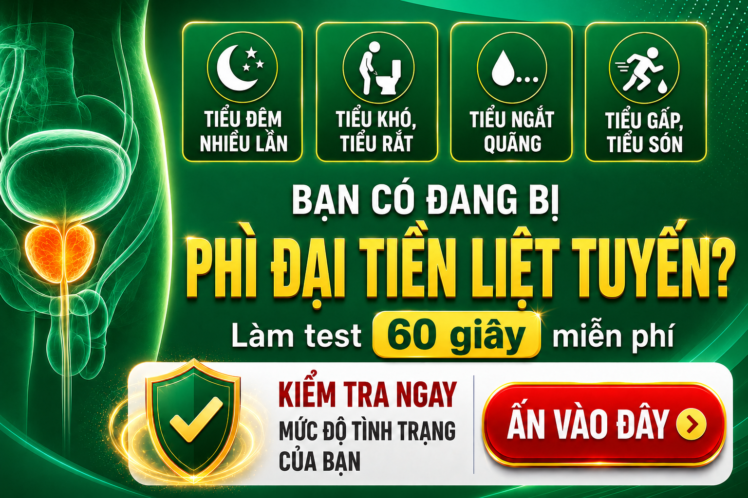 4 thói quen âm thầm đẩy quý ông vào nguy cơ phì đại tiền liệt tuyến nhanh hơn - 3