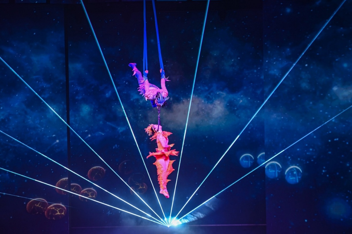 Nhà hát Vinpearl Theatre được trang bị những công nghệ sân khấu hiện đại bậc nhất thế giới