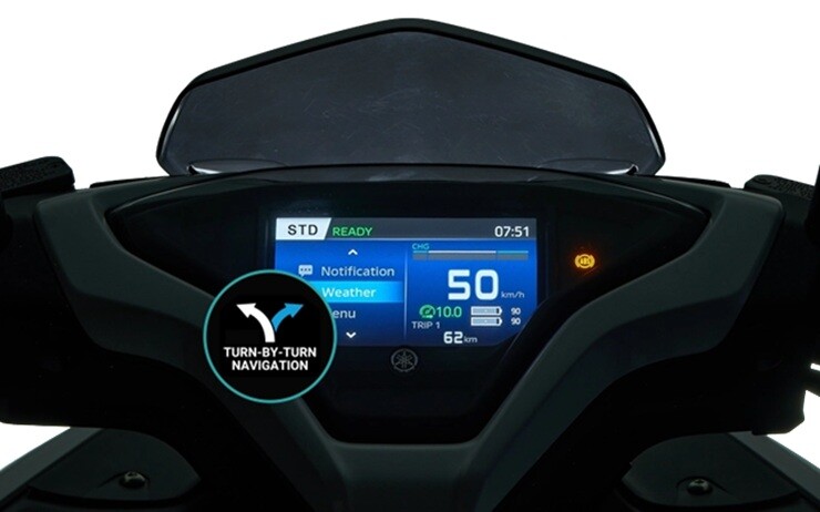 Xe điện Yamaha Aerox E chính thức ra mắt, chạy 117 km mỗi lần sạc - 5