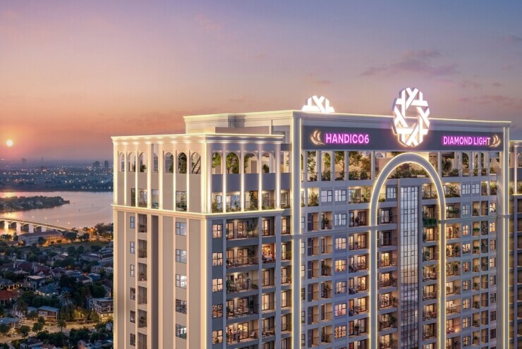 Diamond Light by Handico6: Dấu ấn triết lý phát triển bất động sản của Handico6