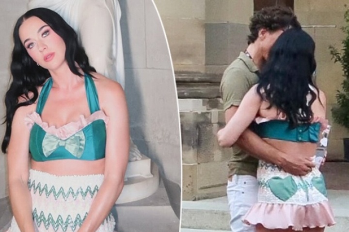 Katy Perry và cựu Thủ tướng Canada tình tứ trên đường phố Đức