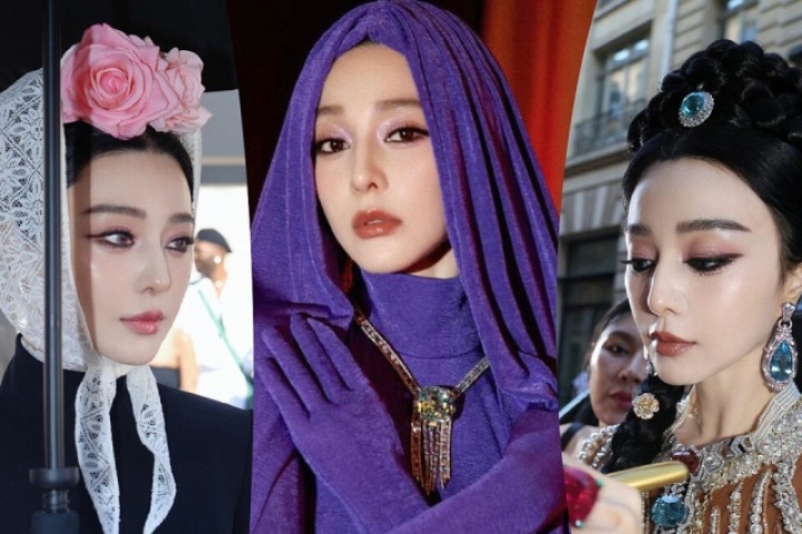 Phạm Băng Băng 'chơi lớn' với gần 20 bộ đồ độc, lạ ở Tuần lễ thời trang Paris