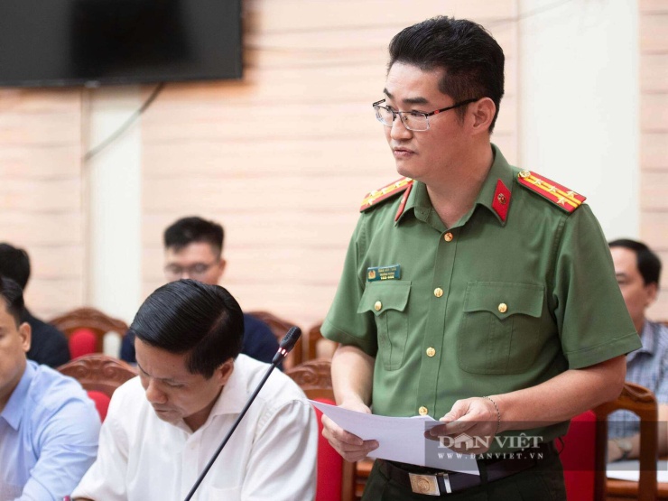 Đại tá Trần Anh Tuấn - Trưởng phòng tham mưu Công an tỉnh Tuyên Quang. Ảnh: Dân Việt.