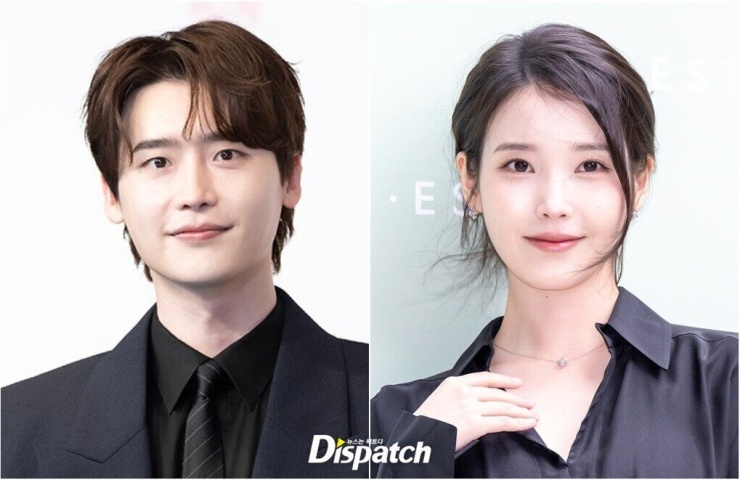 Lee Jong Suk và IU. Ảnh: Dispatch