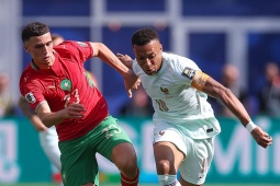 Video bóng đá Pháp - Morocco: Mbappe đá hỏng phạt đền (World Cup)