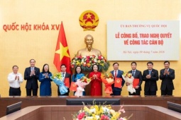 Bổ nhiệm 3 Trợ lý Phó Chủ tịch Quốc hội và 1 Phó Chủ nhiệm Ủy ban Dân nguyện