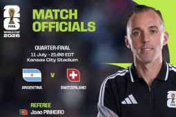 Tin nóng bóng đá World Cup 10/7: Trọng tài Bồ Đào Nha điều khiển trận đấu của Argentina