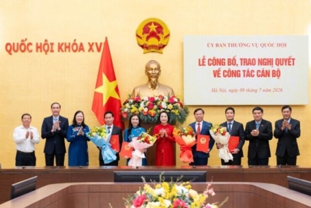 Bổ nhiệm 3 Trợ lý Phó Chủ tịch Quốc hội và 1 Phó Chủ nhiệm Ủy ban Dân nguyện