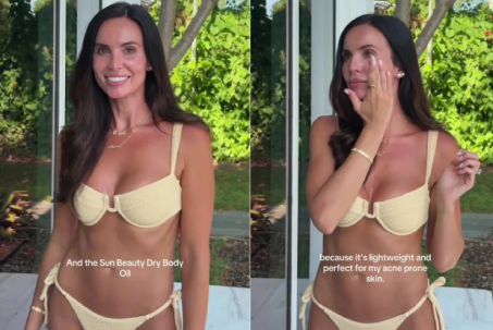 "Nàng thơ" của tuyển thủ Anh gây xôn xao World Cup khi diện bikini vàng