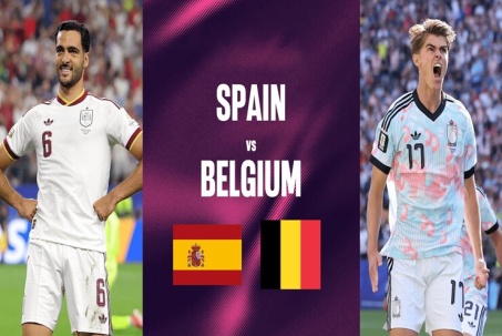 Trực tiếp bóng đá Tây Ban Nha - Bỉ: HLV De la Fuente "lên dây cót" cho Yamal (World Cup)