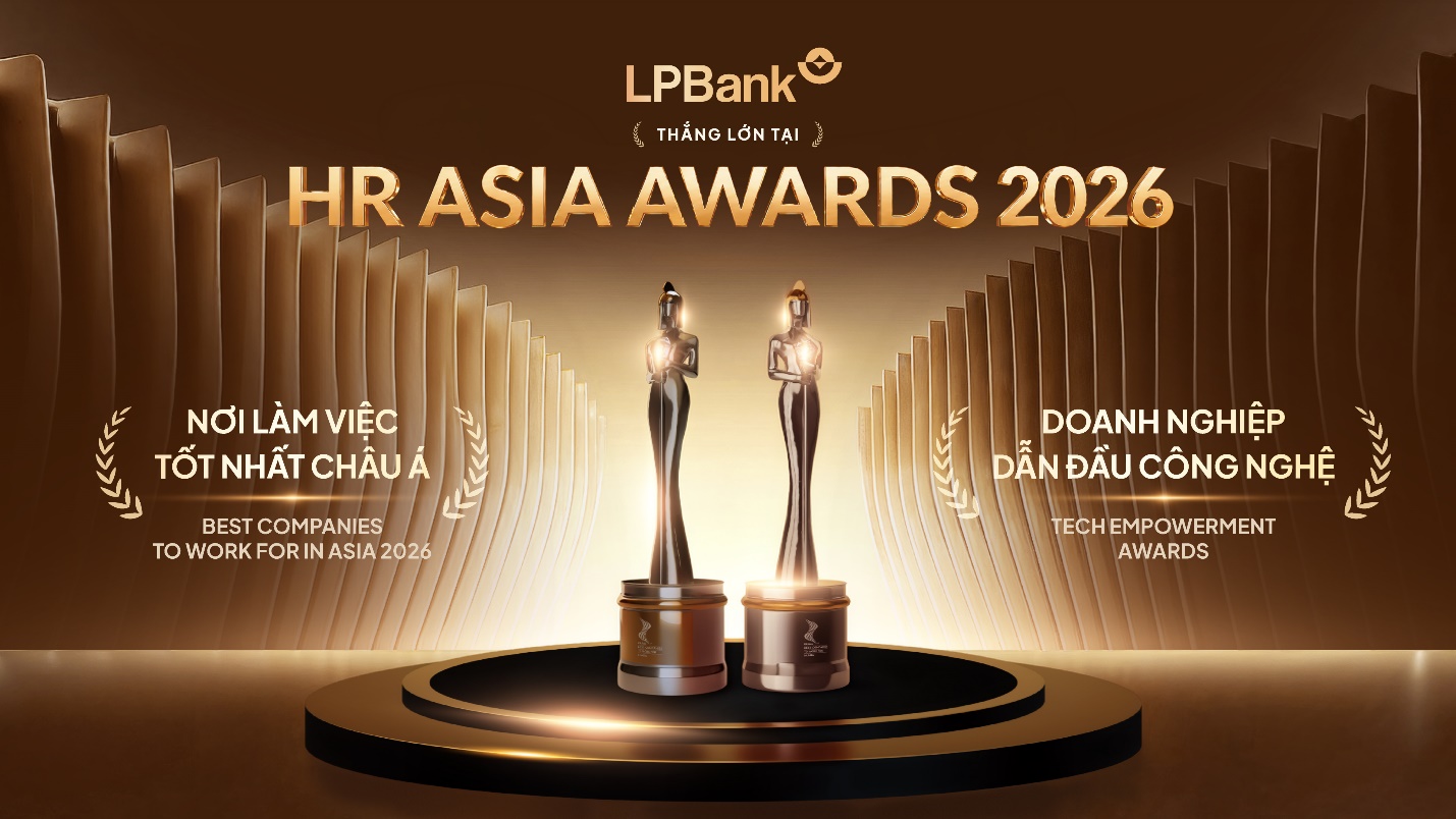 LPBank lập "cú đúp" tại HR Asia 2026: Khi chiến lược phát triển con người trở thành lợi thế cạnh tranh - 1