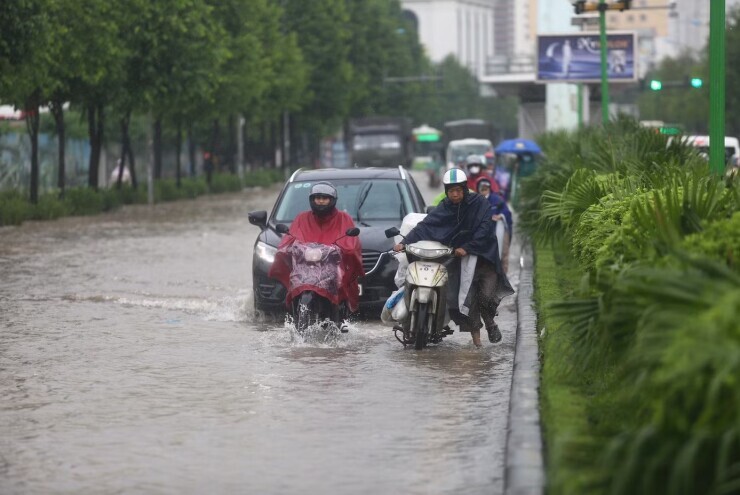 Miền Bắc mưa lớn trong nhiều ngày tới, cảnh báo ngập úng