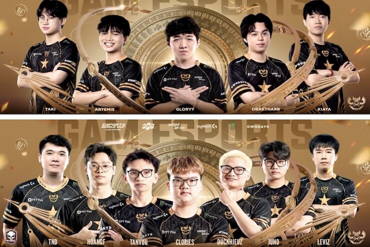 Đội hình Liên Minh Huyền Thoại và PUBG PC Việt Nam tại giải eSports lớn nhất hành tinh