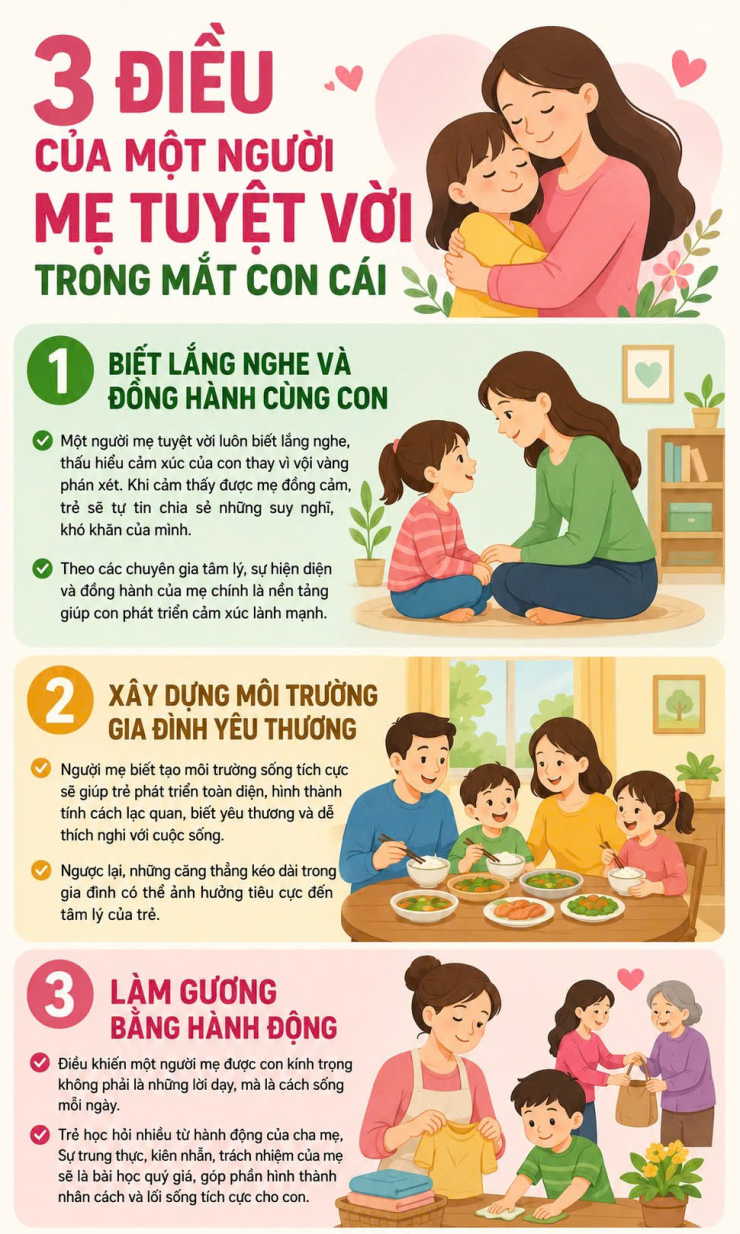 3 điều làm nên một người mẹ đáng ngưỡng mộ, con càng lớn càng biết ơn - 1