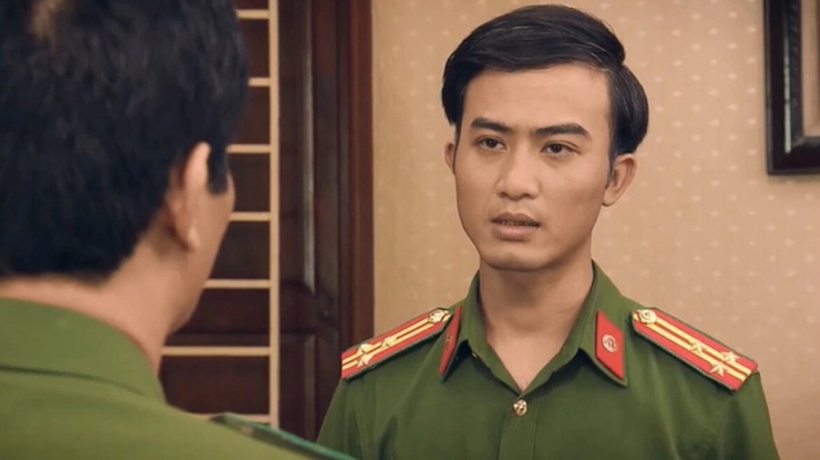 Hình ảnh Thượng tá Thông biến chất trong bộ phim "Sinh tử" (Ảnh: VTV).