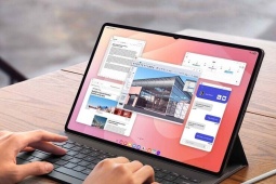 Galaxy Tab S12+ lộ ảnh thực tế với viền siêu mỏng, khung kim loại