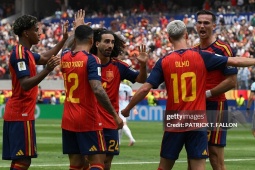 Tây Ban Nha đấu Bỉ: Yamal góp công lớn bàn mở điểm, "La Roja" lần đầu vào lưới nhặt bóng