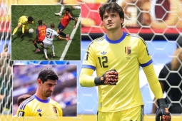 Sao MU Lammens ra mắt World Cup lập tức mắc sai lầm, Courtois ngán ngẩm