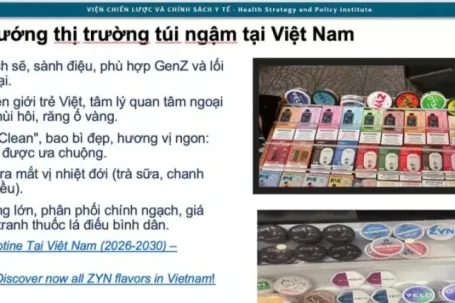 Giới trẻ trước hiểm hoạ từ túi ngậm nicotine, Bộ Y tế đề xuất cấm toàn diện