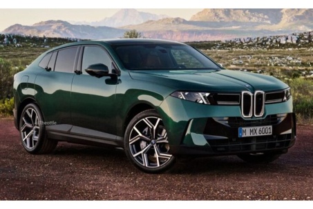 BMW X6 thế hệ mới lộ ảnh phác thảo mới