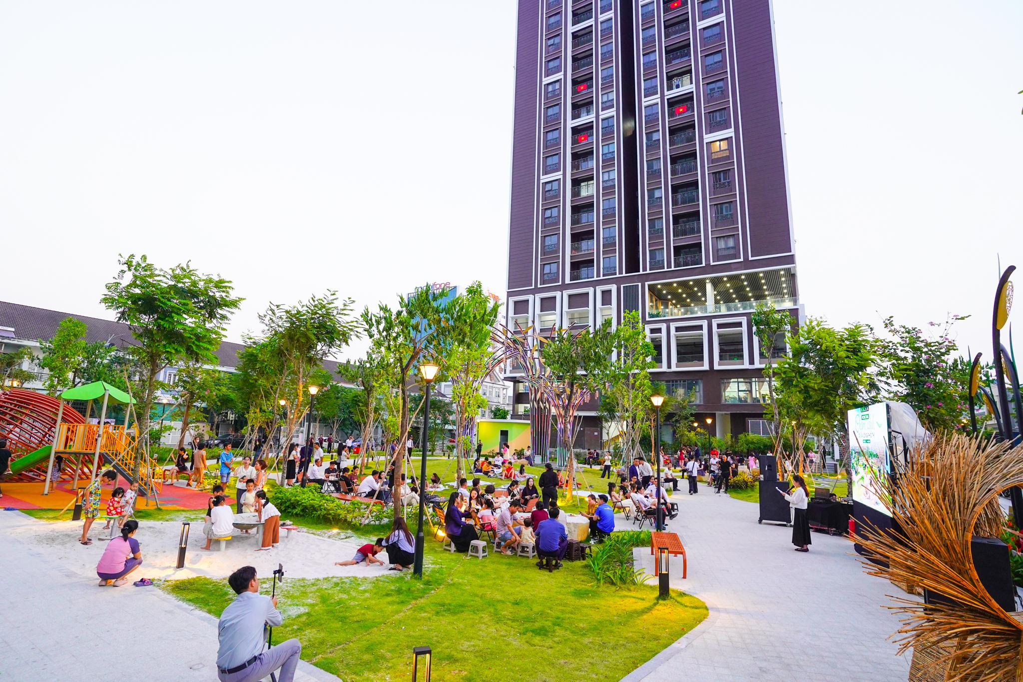 Không gian sống tại Cara River Park. Ảnh: Cara Group