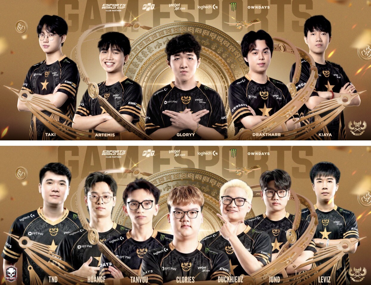 Hai đội hình&nbsp;tham dự Esports World Cup (EWC) 2026.