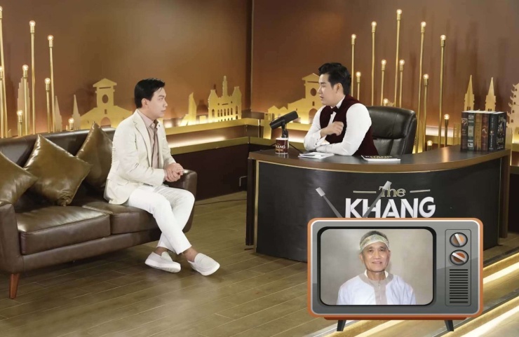 Mạnh Quỳnh kể ước mơ thuở nhỏ của anh không phải làm ca sĩ mà là trở thành nghệ sĩ cải lương. (Ảnh: Khang Show)