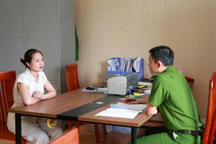 Nguyễn Thị Thảo đối tượng cầm đầu đường dây. Ảnh: CACC