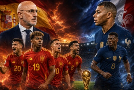 Tây Ban Nha chấp luôn "số 9", thắng Pháp bằng cách nào ở bán kết World Cup?