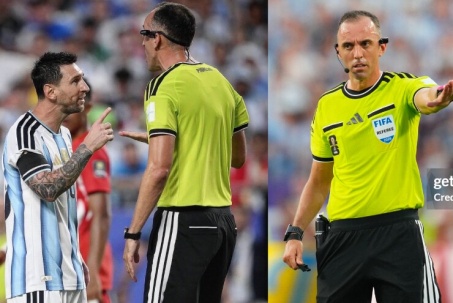 Messi đổ máu, dằn mặt trọng tài Bồ Đào Nha: "Đừng thiếu tôn trọng tôi"