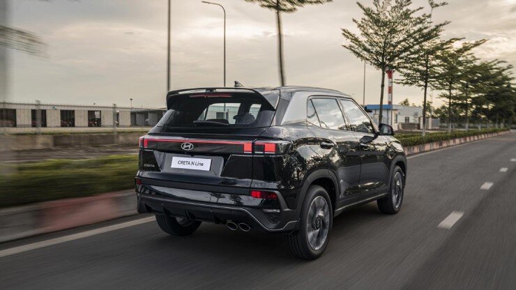 Hyundai Creta trang bị khối động cơ xăng, dung tích 1.5L.