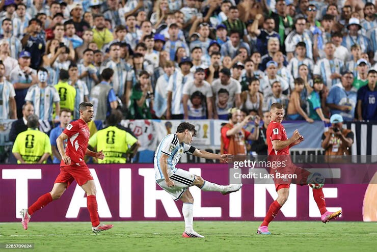 Trực tiếp bóng đá Argentina - Thụy Sĩ: Lautaro Martinez ấn định chiến thắng (World Cup) (Hết giờ). - 4