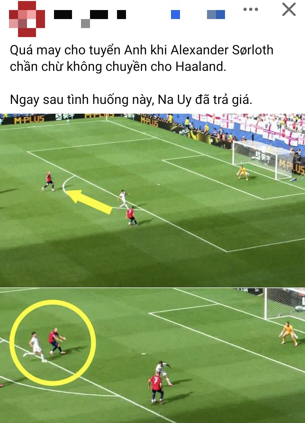 Tình huống đầy tiếc nuối.