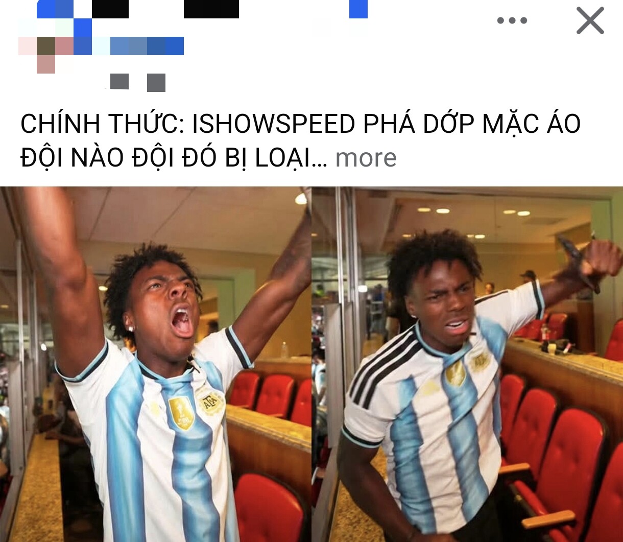 IShowSpeed đã "phá dớp".