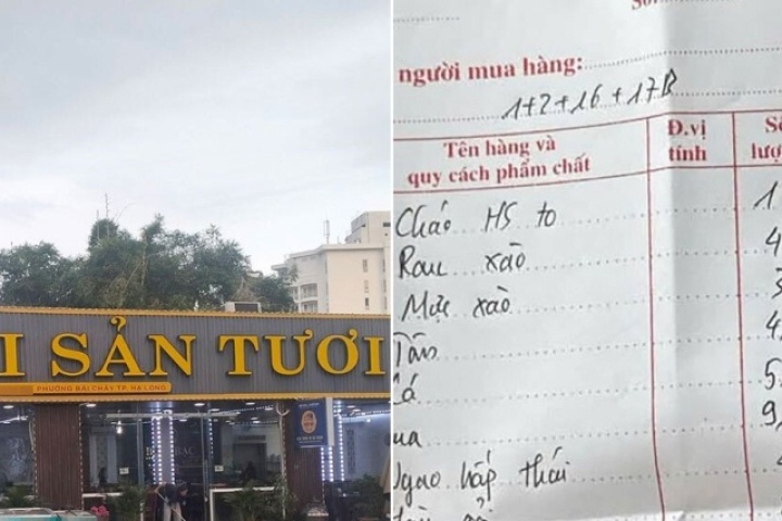 Bữa hải sản hơn 27 triệu đồng ở Quảng Ninh gây xôn xao, kết quả kiểm tra ra sao?