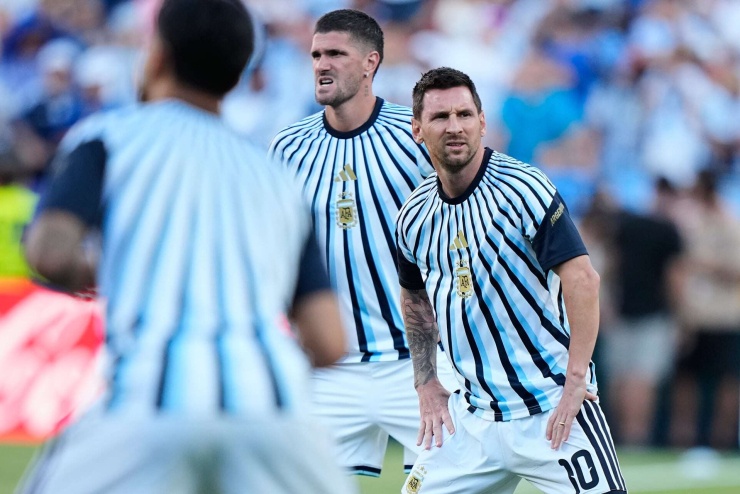 Messi đã có 8 bàn thắng tại World Cup 2026. Ảnh: AP.