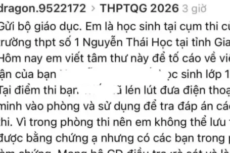 Kết quả xác minh thông tin tố học sinh ở Gia Lai gian lận thi tốt nghiệp