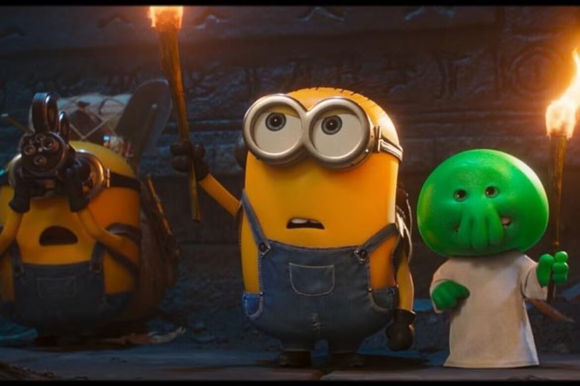 Minions và quái vật dẫn đầu phòng vé những ngày qua.