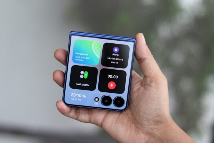 Samsung sắp "mở khóa" sức mạnh màn hình ngoài của Galaxy Z Flip 8