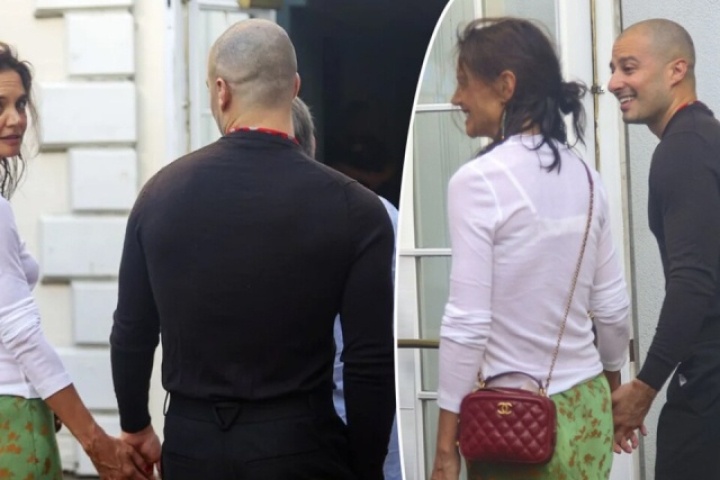 Katie Holmes vướng nghi vấn hẹn hò họa sĩ kém 9 tuổi